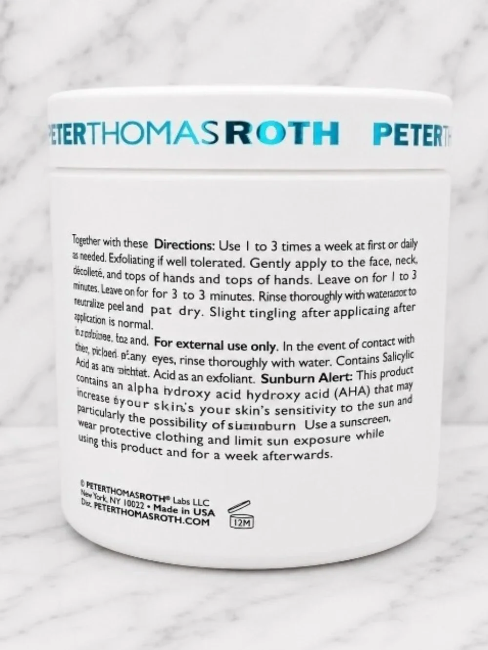 Peter Thomas Roth Peptide Skinjection Exfoliating Peel Pads 60 Pads Sealed NEW!